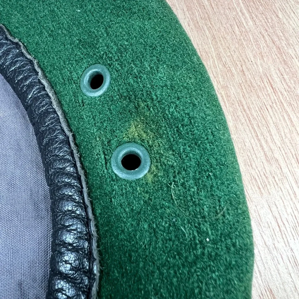Kretschmann Beret Mens 62 Green Good Vintage German Military 80s 90s Cold War